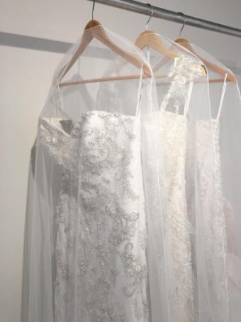 Avenue 22 Bridal #Grenadine Garment Cover - Wedding Dress and Evening Wear Dust Cover Bag, Delicate Garment Protection #0 default thumbnail