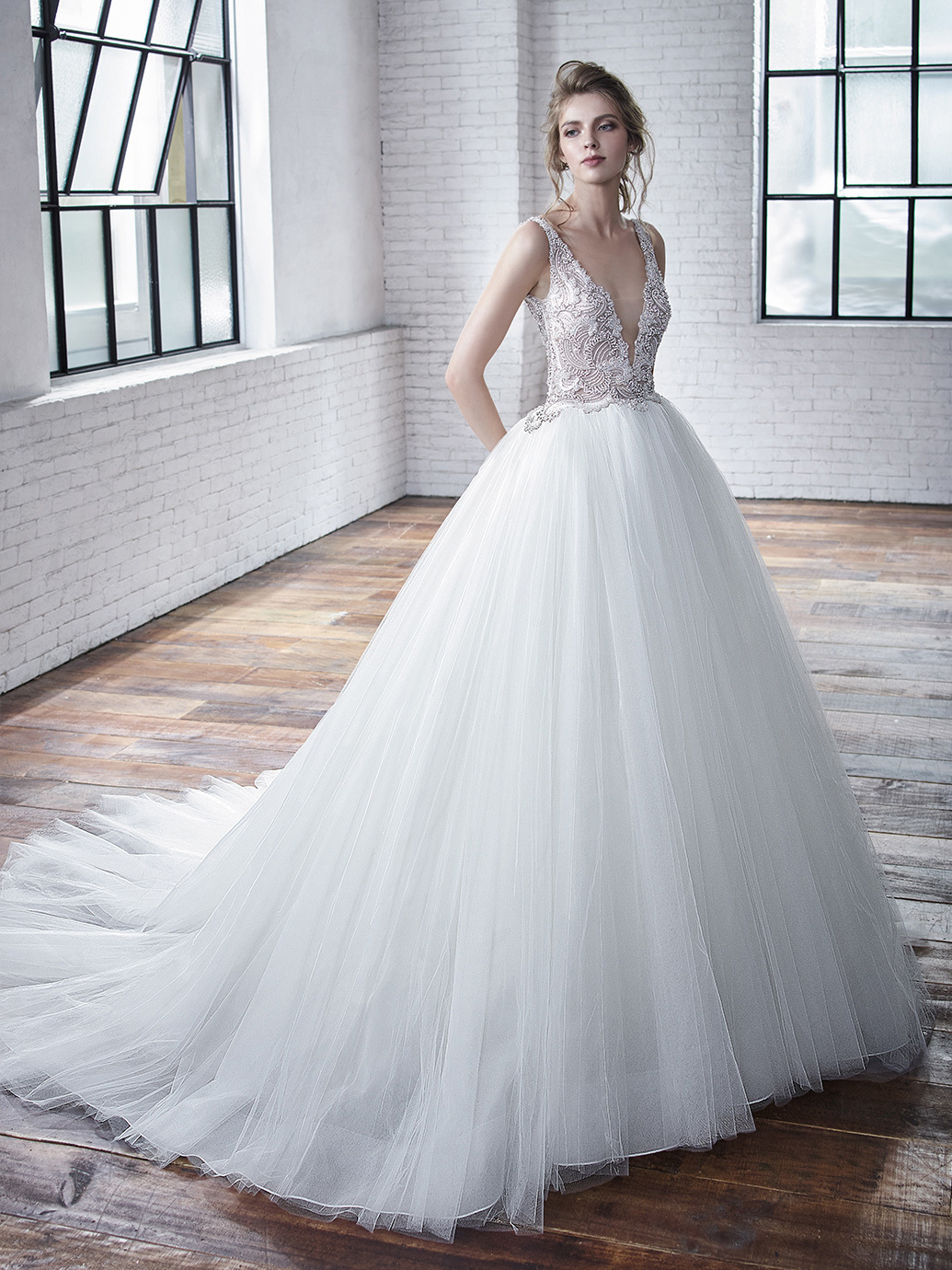 How much are outlet badgley mischka wedding dresses