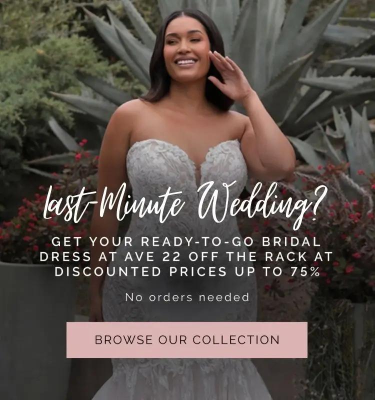 Discount bridal shops best sale