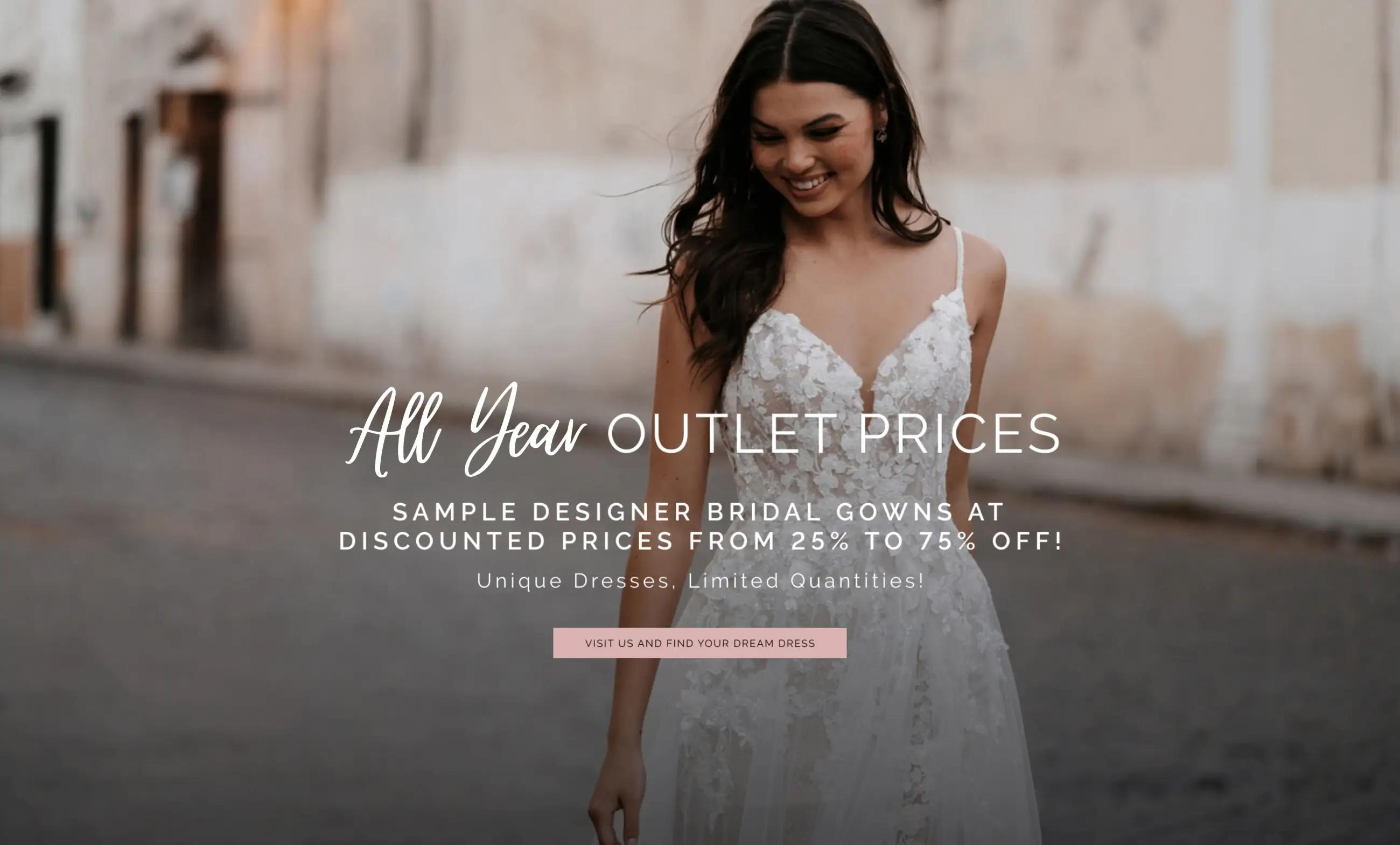 All Year Outlet Prices Banner for Desktop