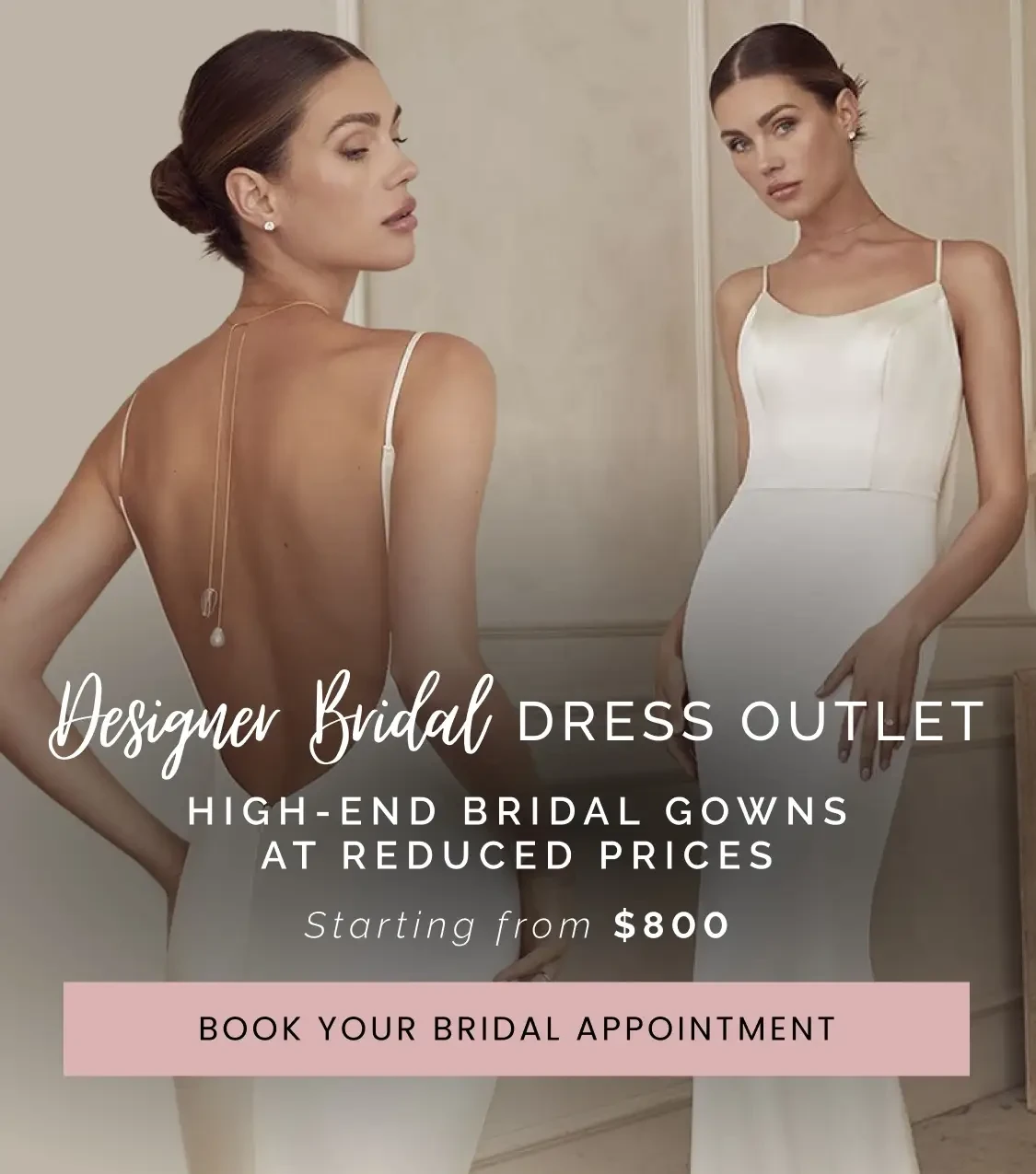 Designer bridal dress outlet